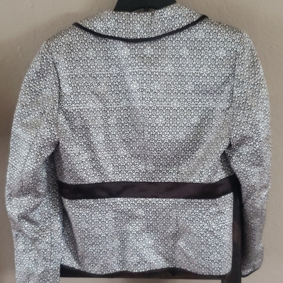 NWT Vintage Allen Metallic Blazer/ Jacket size 8 - Picture 6 of 8